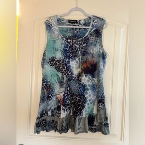 Evolution and Creation Multicolor Sleeveless Tunic